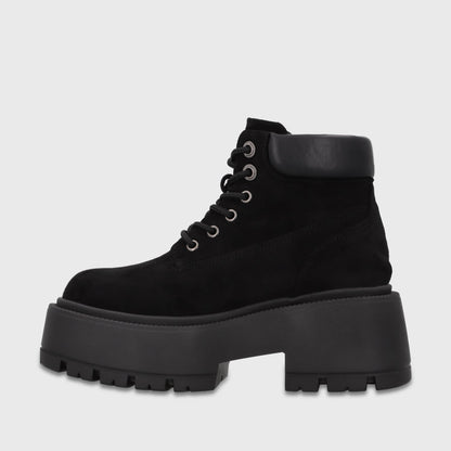 Botin Plataforma Negro Mujer 6585001 - Gotta Chile