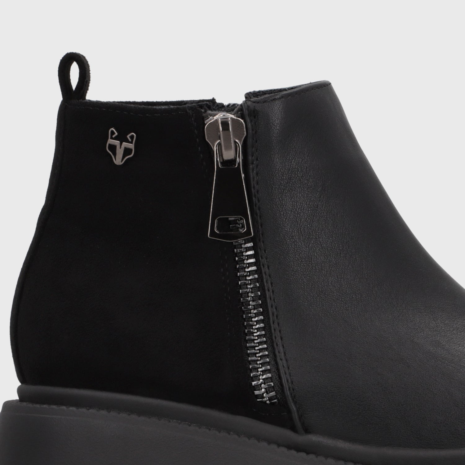 Botin Plataforma Negro Mujer 6585101 - Gotta Chile