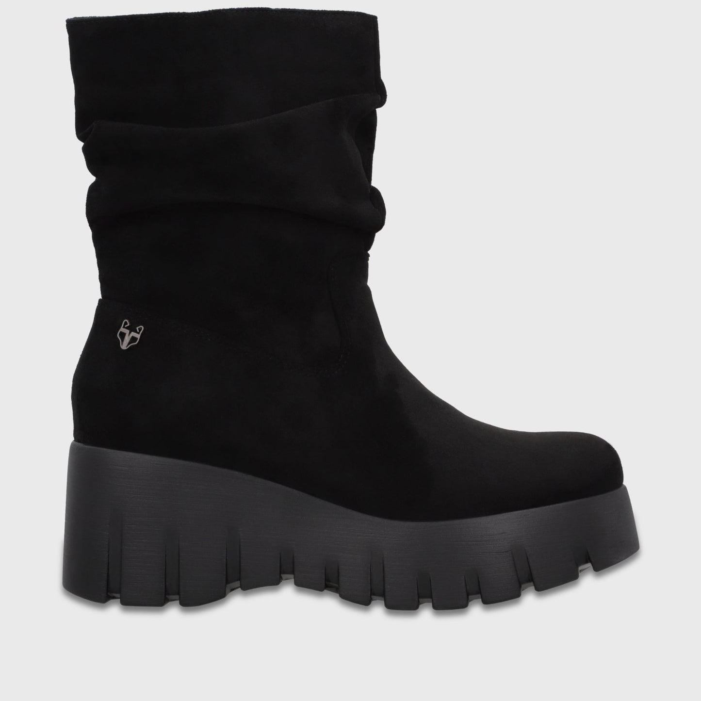 Botin Plataforma Negro Mujer 6589001 - Gotta Chile