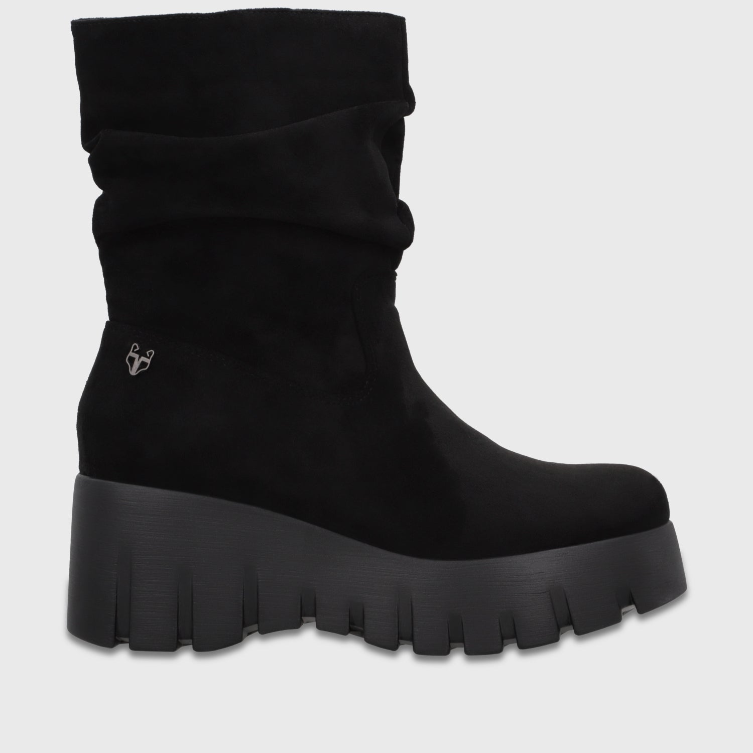 Botin Plataforma Negro Mujer 6589001 - Gotta Chile
