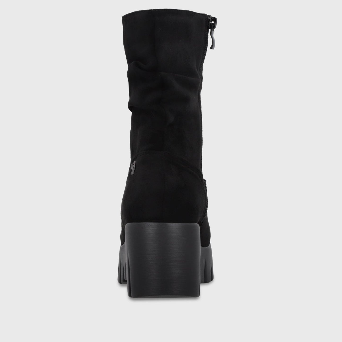 Botin Plataforma Negro Mujer 6589001 - Gotta Chile