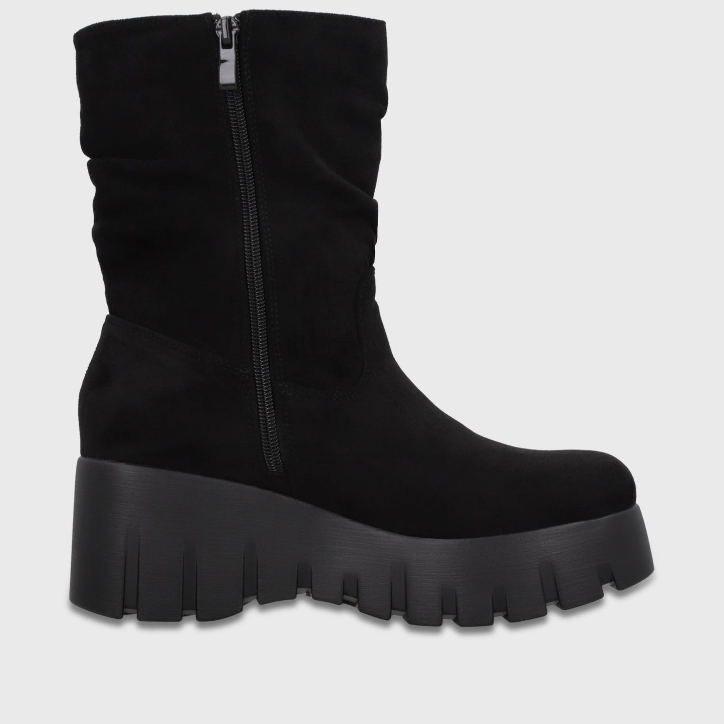 Botin Plataforma Negro Mujer 6589001 - Gotta Chile