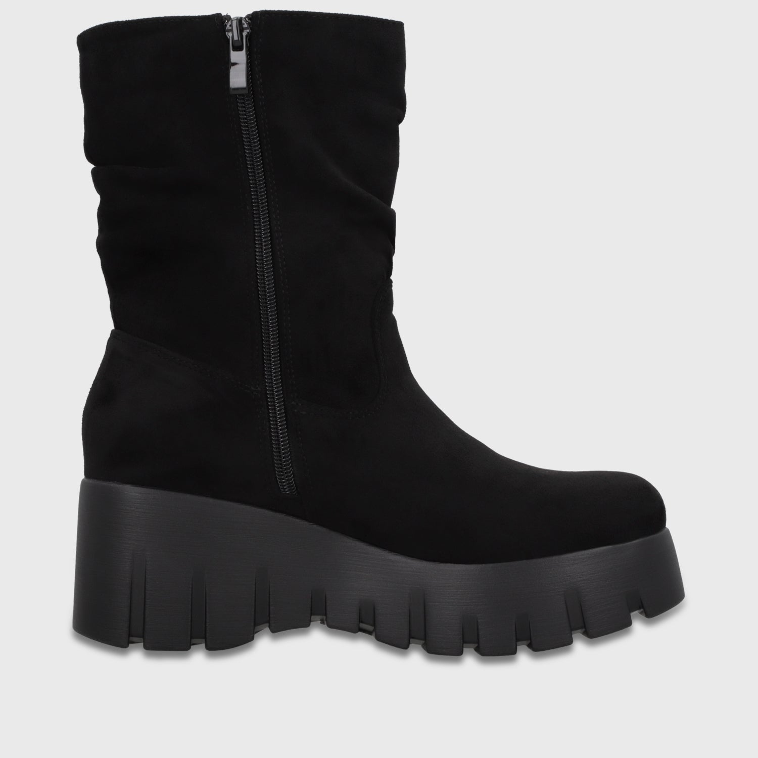Botin Plataforma Negro Mujer 6589001 - Gotta Chile