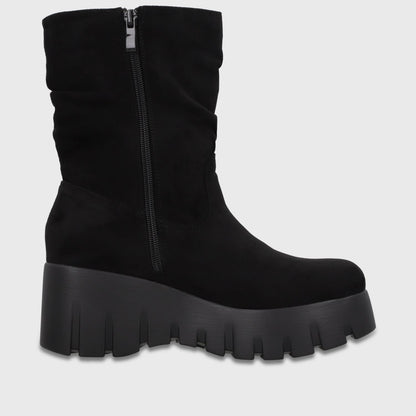 Botin Plataforma Negro Mujer 6589001 - Gotta Chile