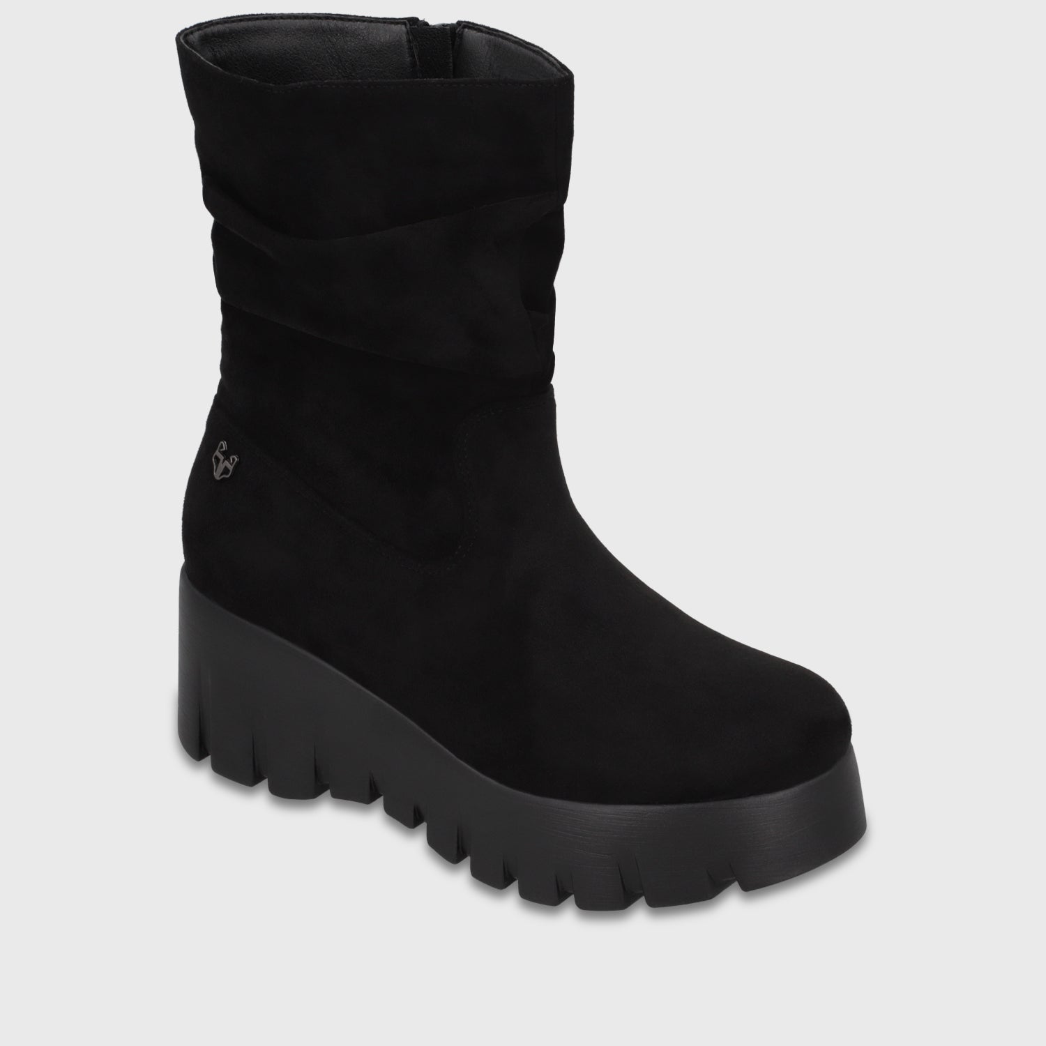 Botin Plataforma Negro Mujer 6589001 - Gotta Chile