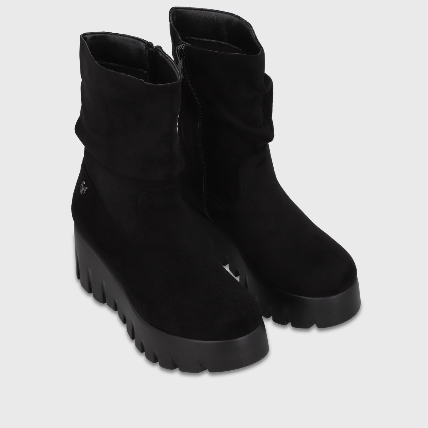Botin Plataforma Negro Mujer 6589001 - Gotta Chile