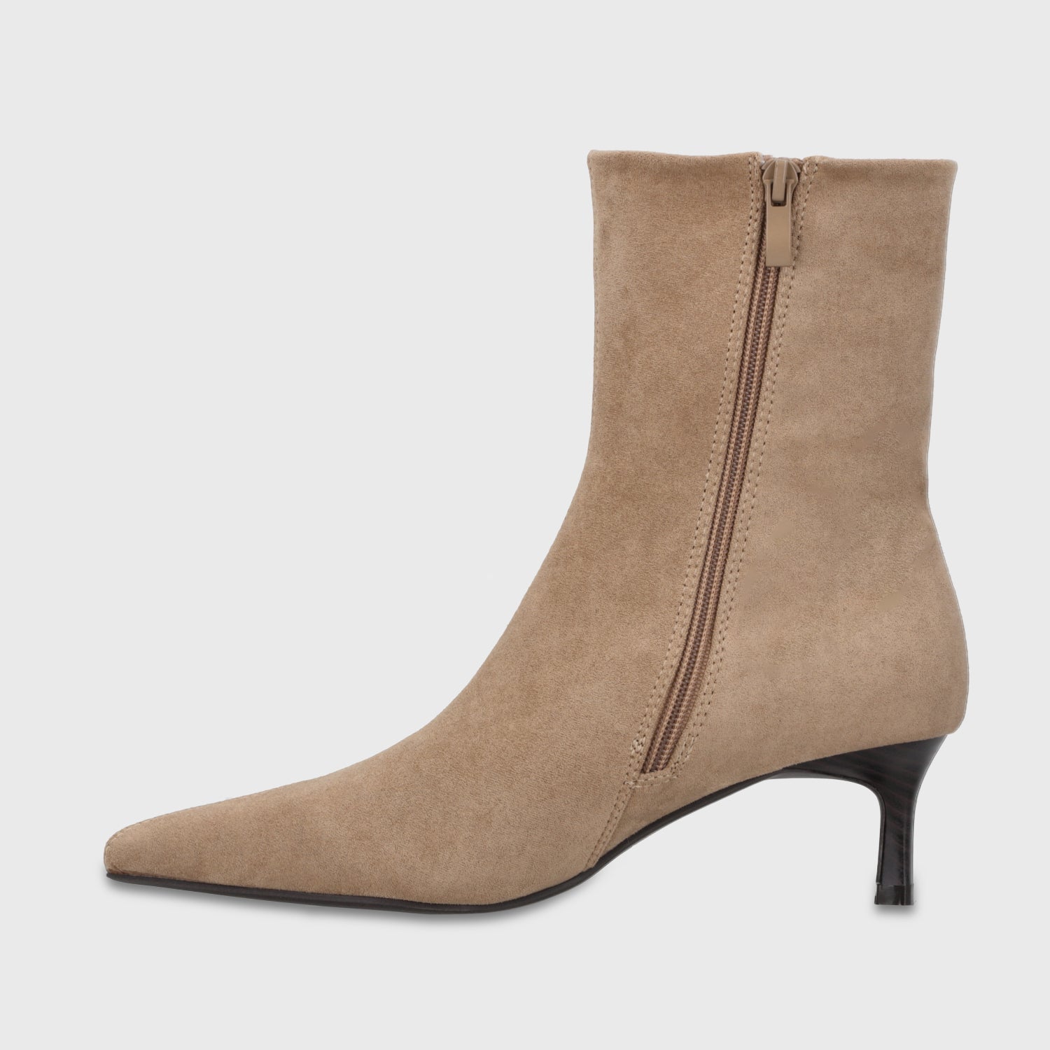 Botin Taco Beige Mujer 6588024 - Gotta Chile