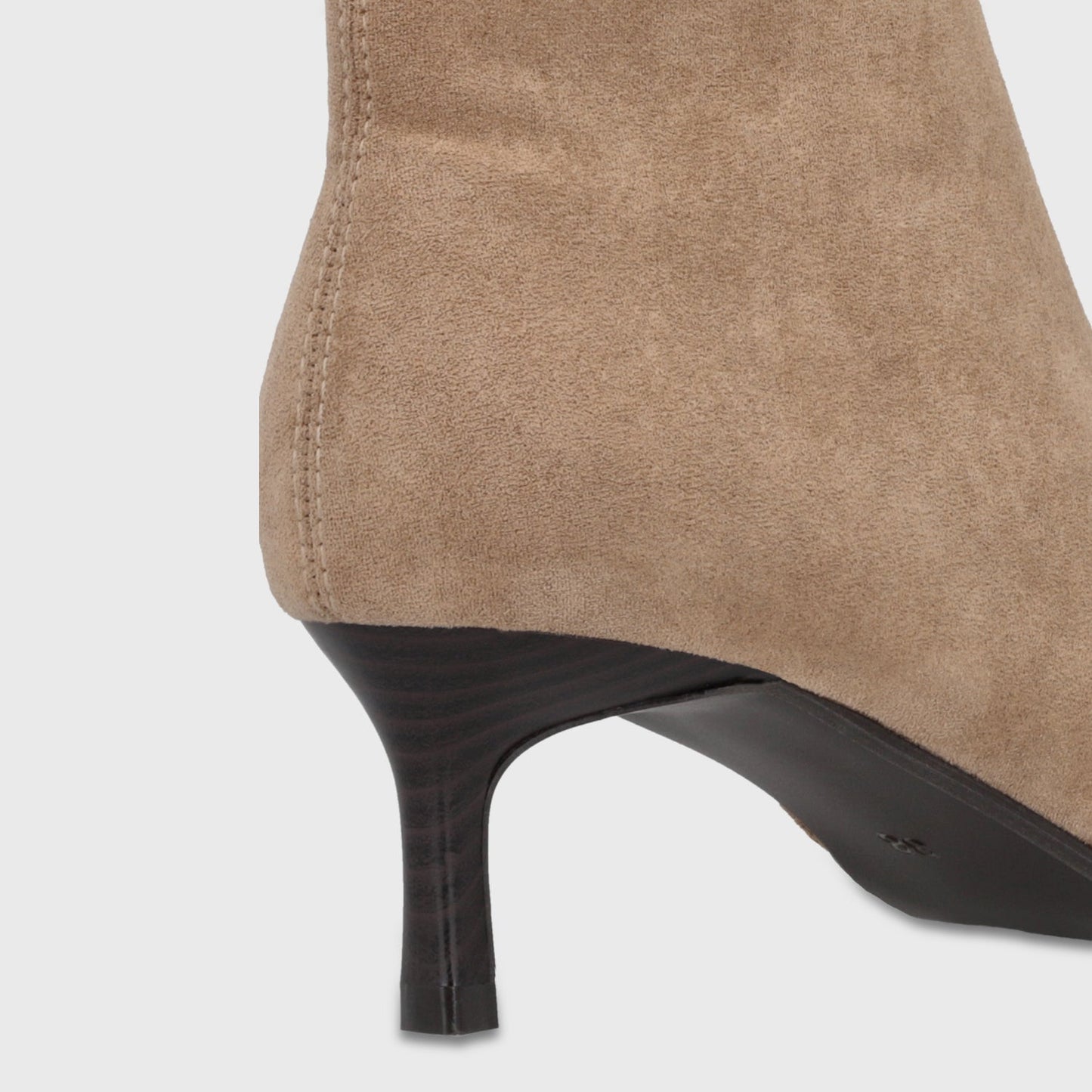Botin Taco Beige Mujer 6588024 - Gotta Chile
