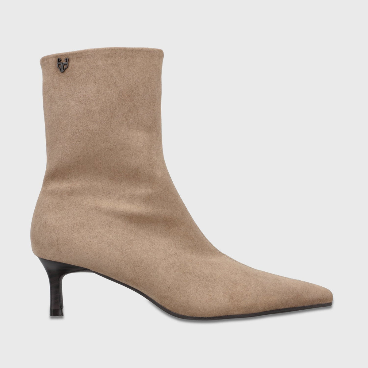 Botin Taco Beige Mujer 6588024