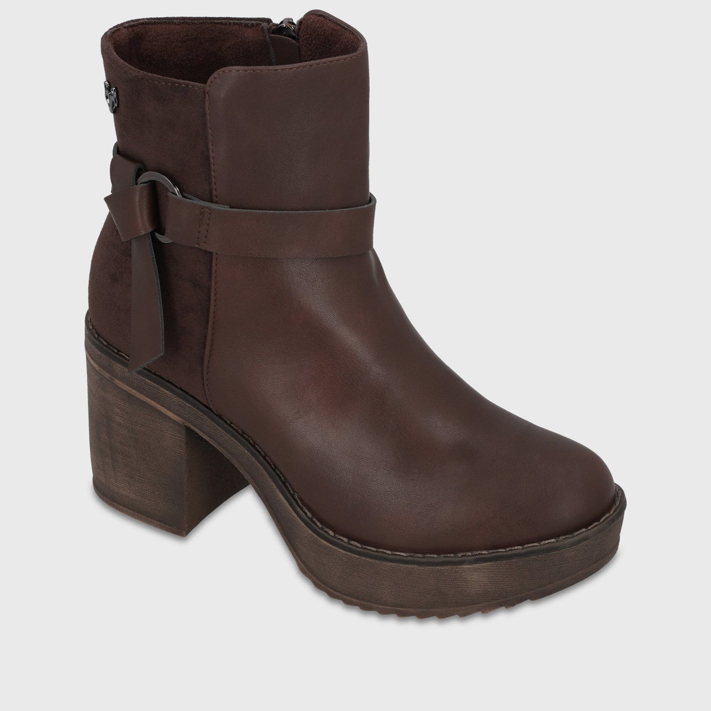 Botin Taco Café Mujer 1350502 - Gotta Chile