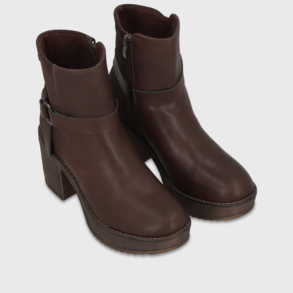 Botin Taco Café Mujer 1350502 - Gotta Chile