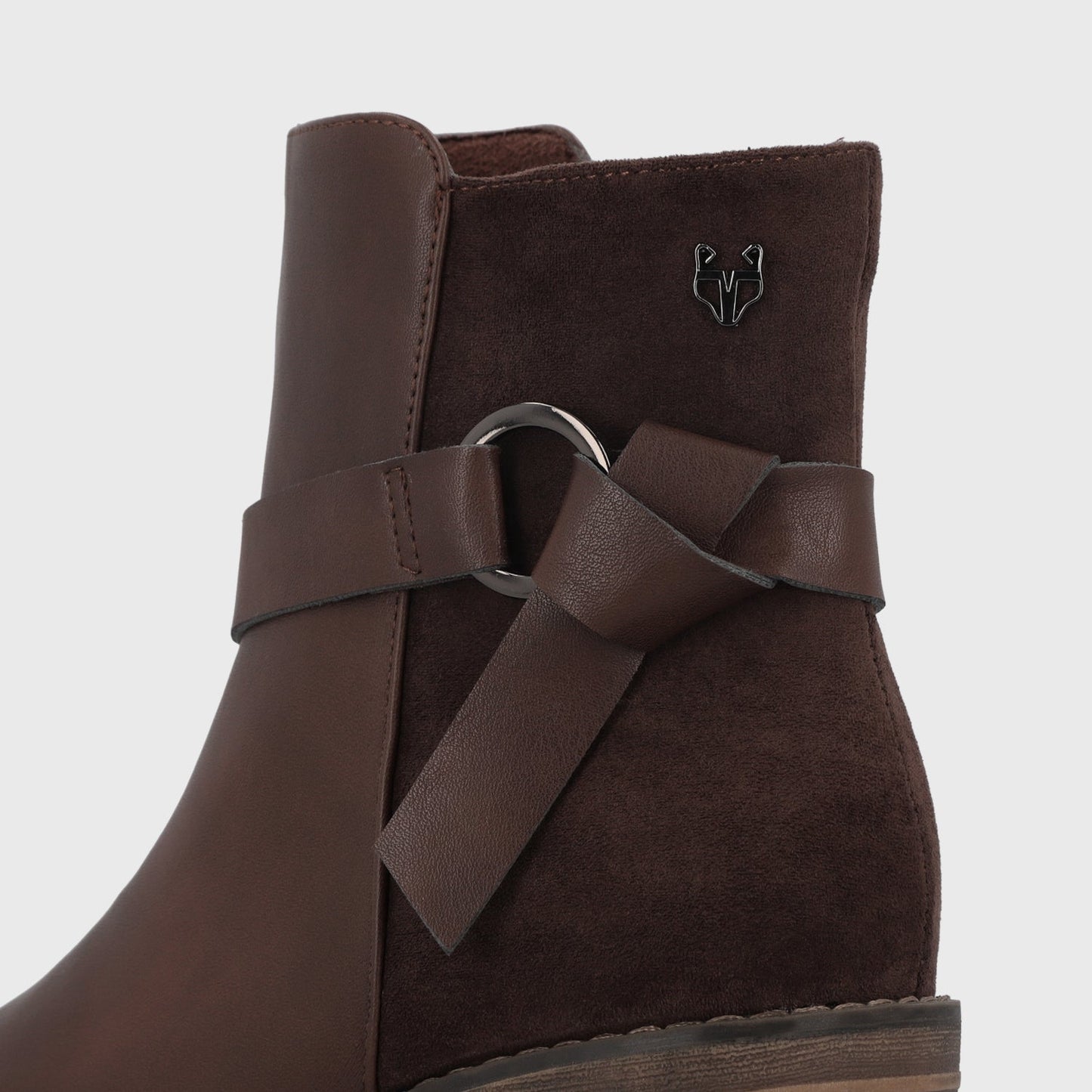 Botin Taco Café Mujer 1350502 - Gotta Chile