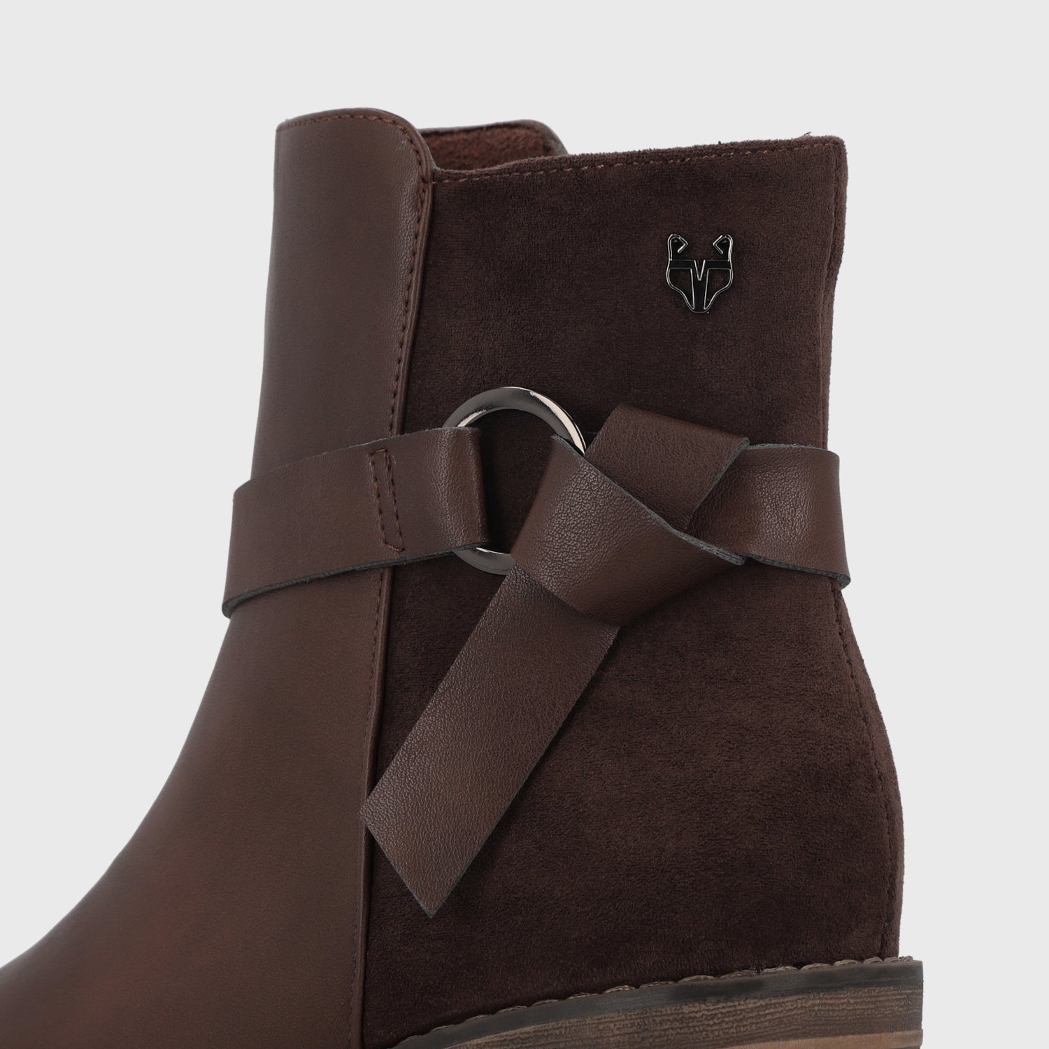Botin Taco Café Mujer 1350502 - Gotta Chile