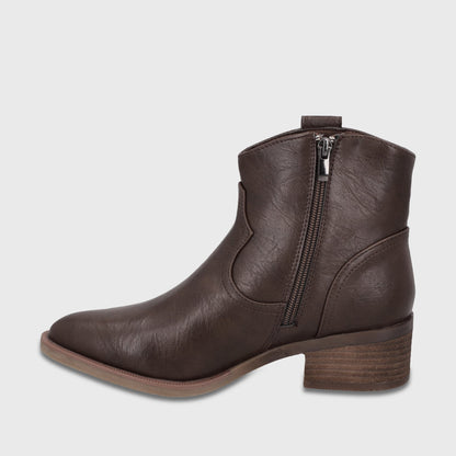 Botin Taco Café Mujer 4310002 - Gotta Chile