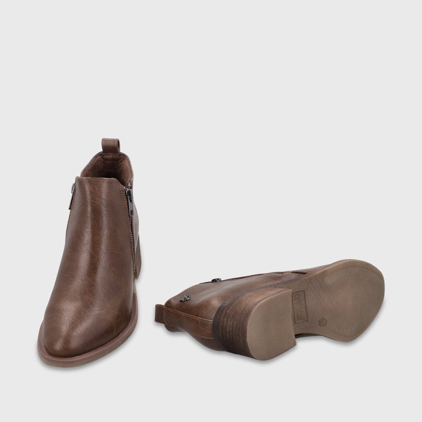 Botin Taco Café Mujer 4310153 - Gotta Chile