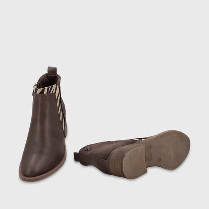Botin Taco Café Mujer 4310402 - Gotta Chile