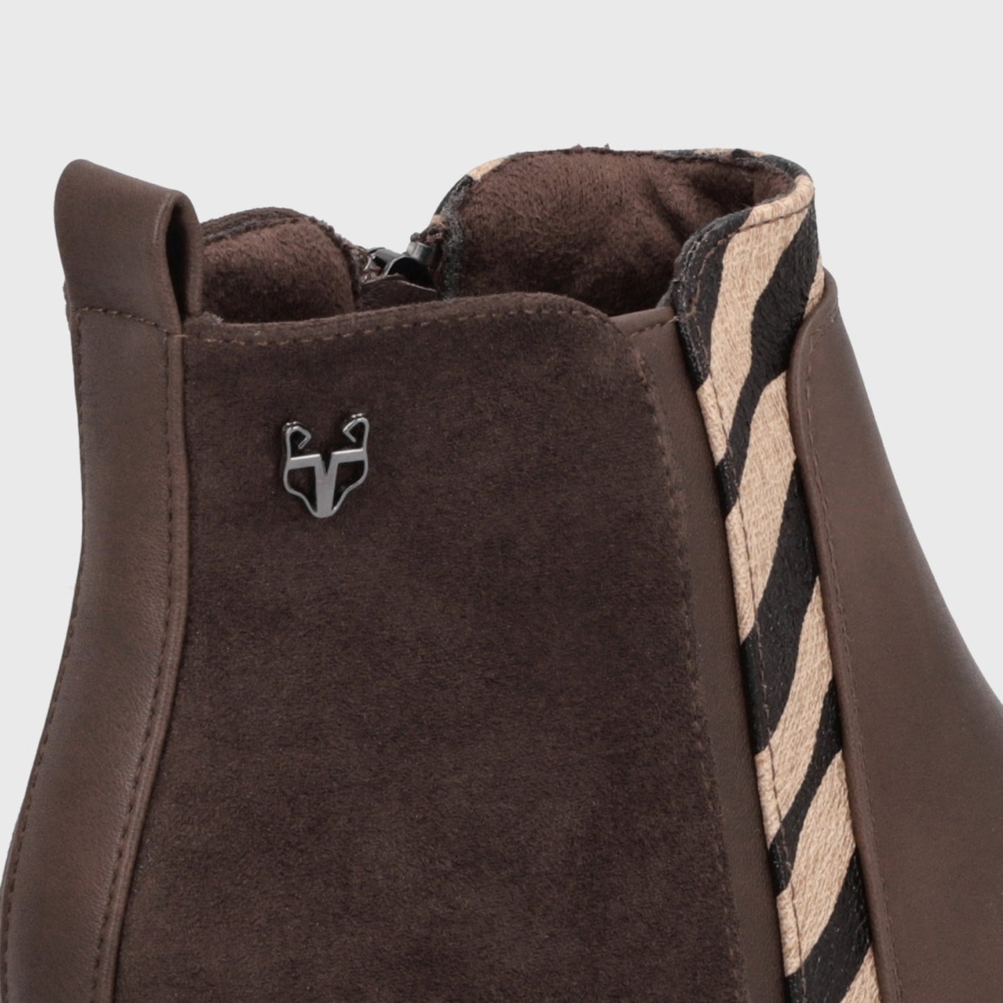 Botin Taco Café Mujer 4310402 - Gotta Chile