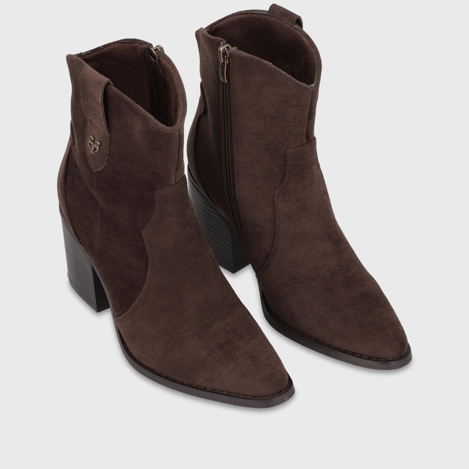 Botin Taco Café Mujer 5378002 - Gotta Chile