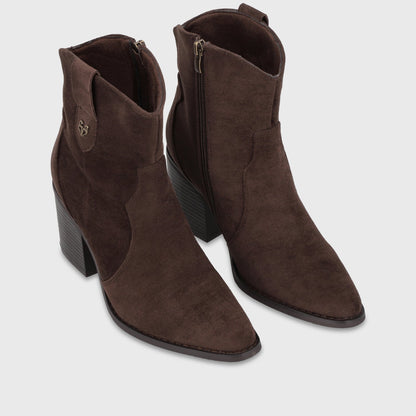 Botin Taco Café Mujer 5378002 - Gotta Chile
