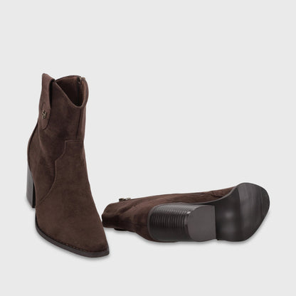 Botin Taco Café Mujer 5378002 - Gotta Chile