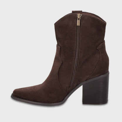 Botin Taco Café Mujer 5378002 - Gotta Chile