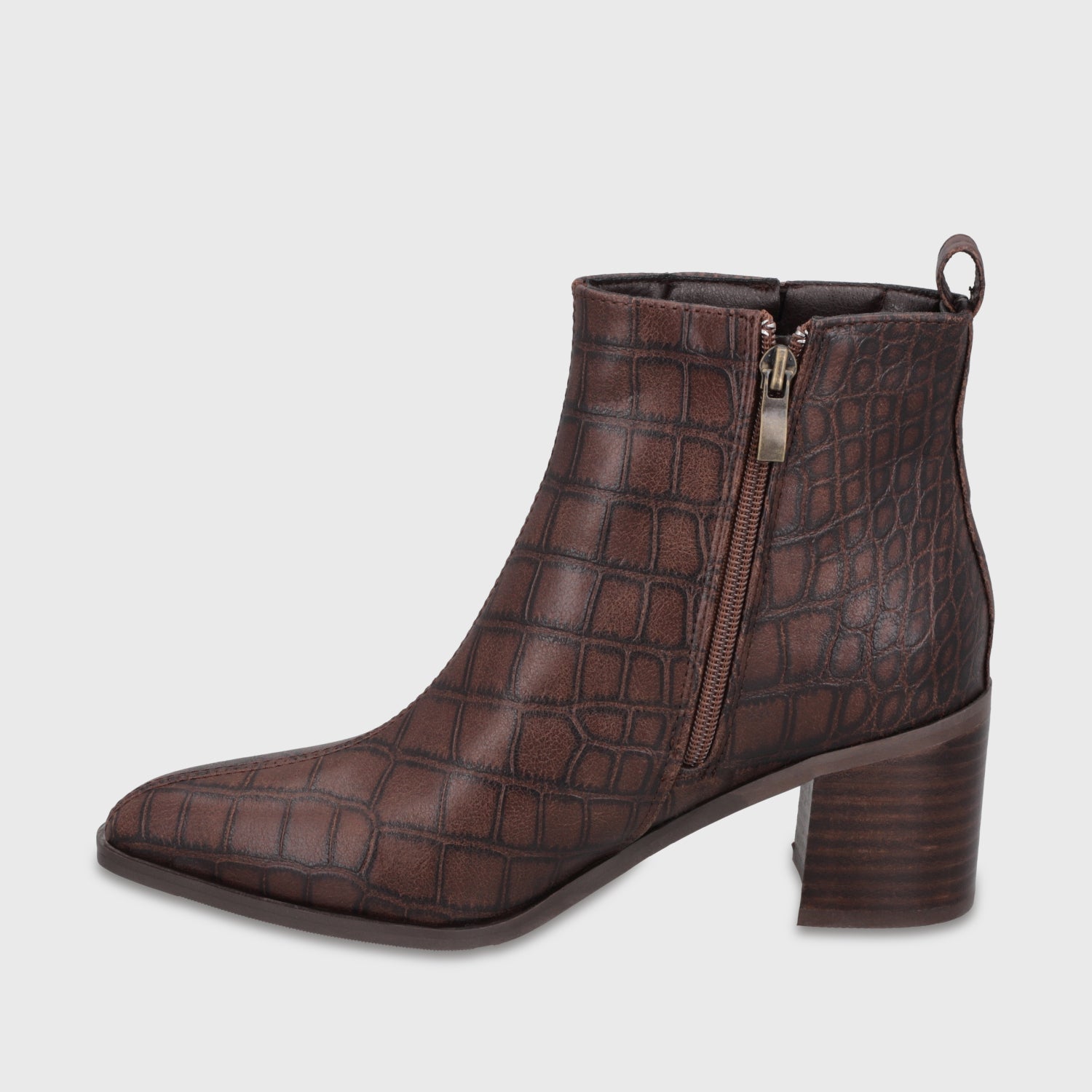 Botin Taco Café Mujer 5530053 - Gotta Chile