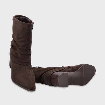 Botin Taco Café Mujer 5530302 - Gotta Chile