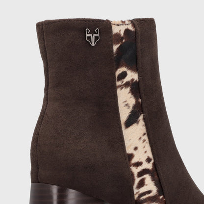 Botin Taco Café Mujer 6590002 - Gotta Chile