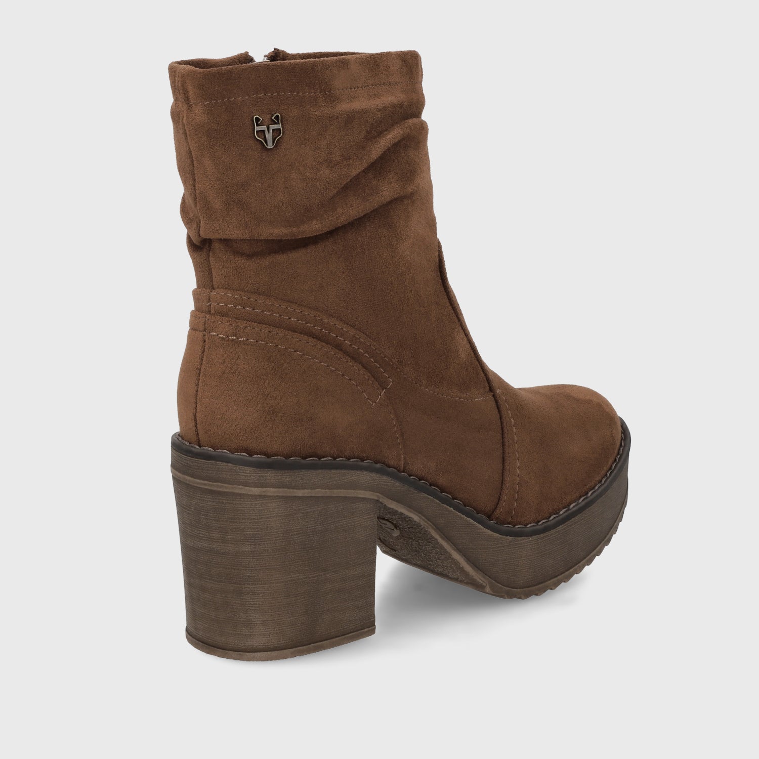 Botin Taco Café Mujer C7330 - Gotta Chile