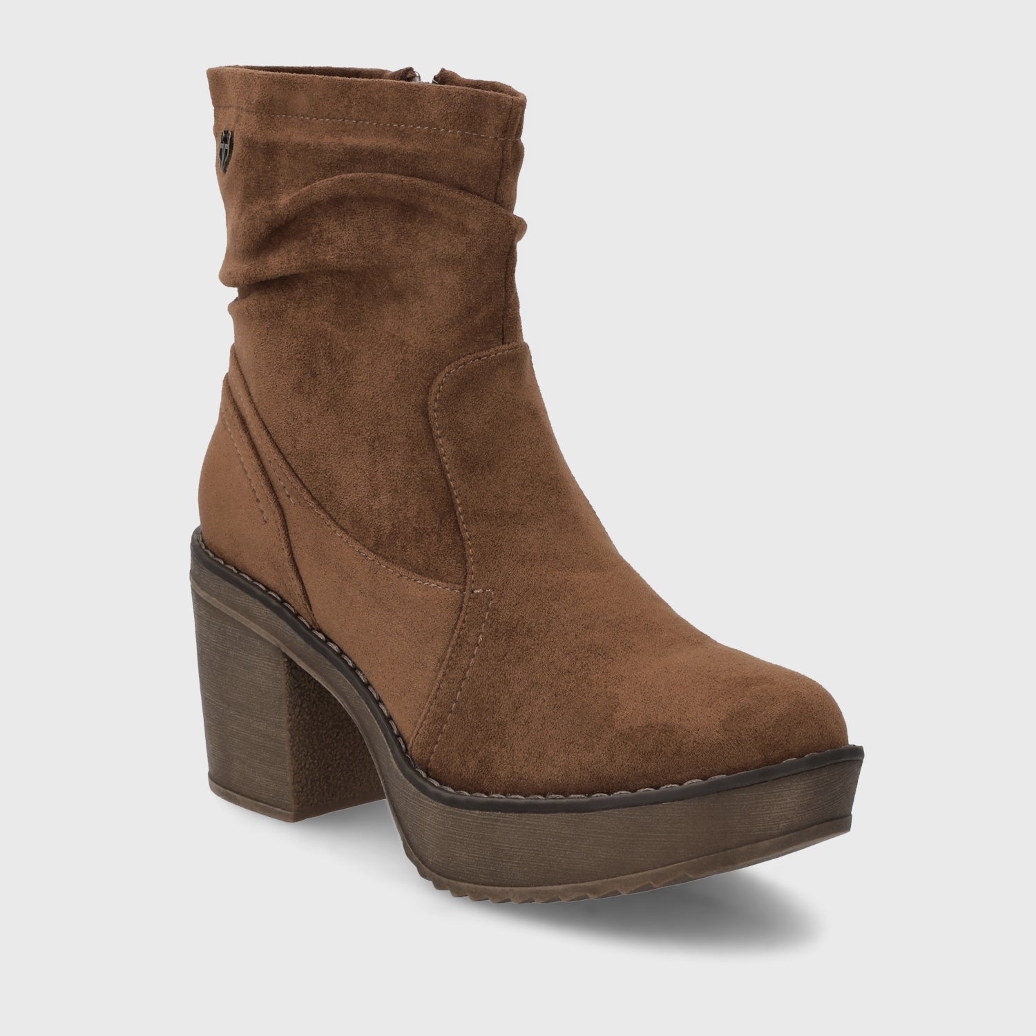 Botin Taco Café Mujer C7330 - Gotta Chile