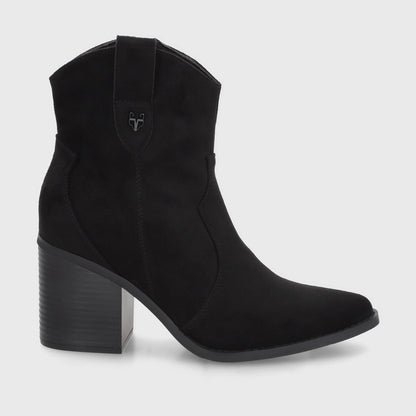 Botin Taco Negra Mujer 53780 - Gotta Chile