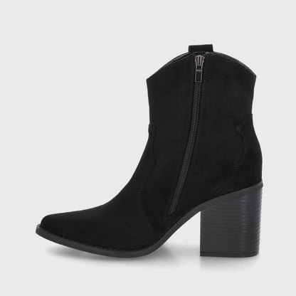 Botin Taco Negra Mujer 53780 - Gotta Chile
