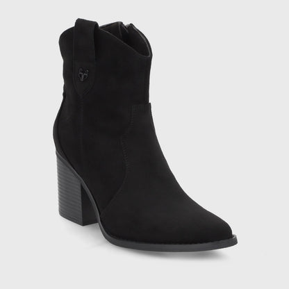 Botin Taco Negra Mujer 53780 - Gotta Chile