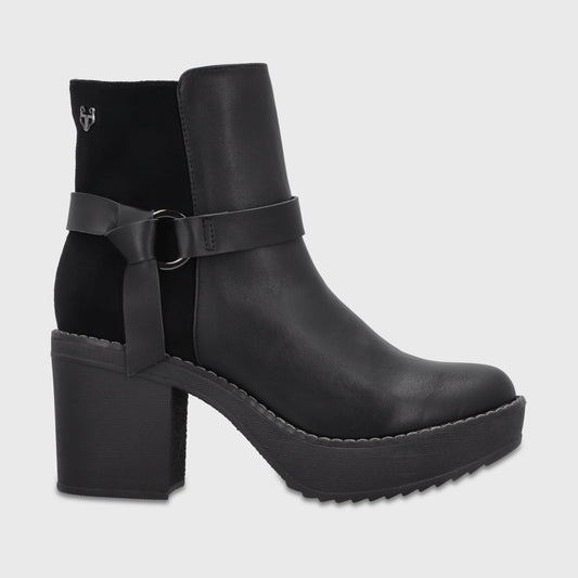 Botin Taco Negro Mujer 1350501 - Gotta Chile