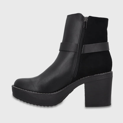 Botin Taco Negro Mujer 1350501 - Gotta Chile