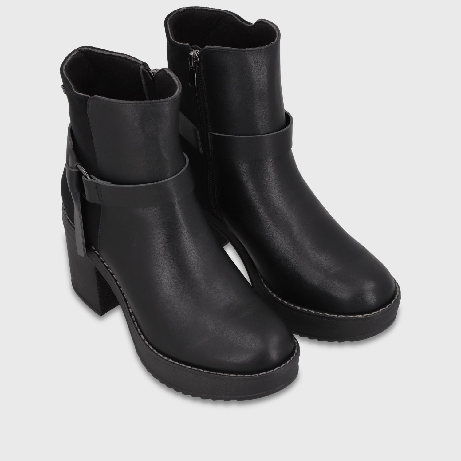 Botin Taco Negro Mujer 1350501 - Gotta Chile