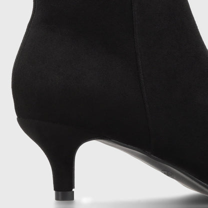Botin Taco Negro Mujer 35606 - Gotta Chile