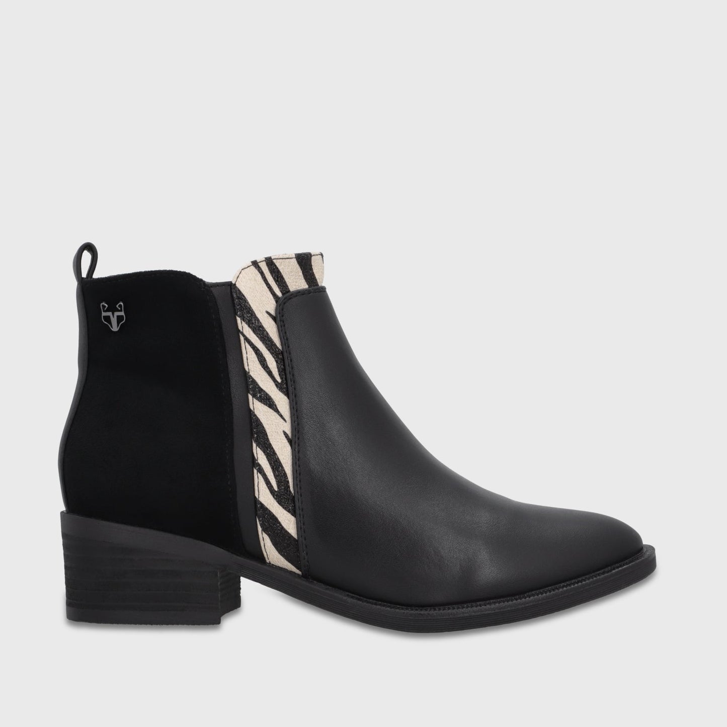 Botin Taco Negro Mujer 4310439 - Gotta Chile