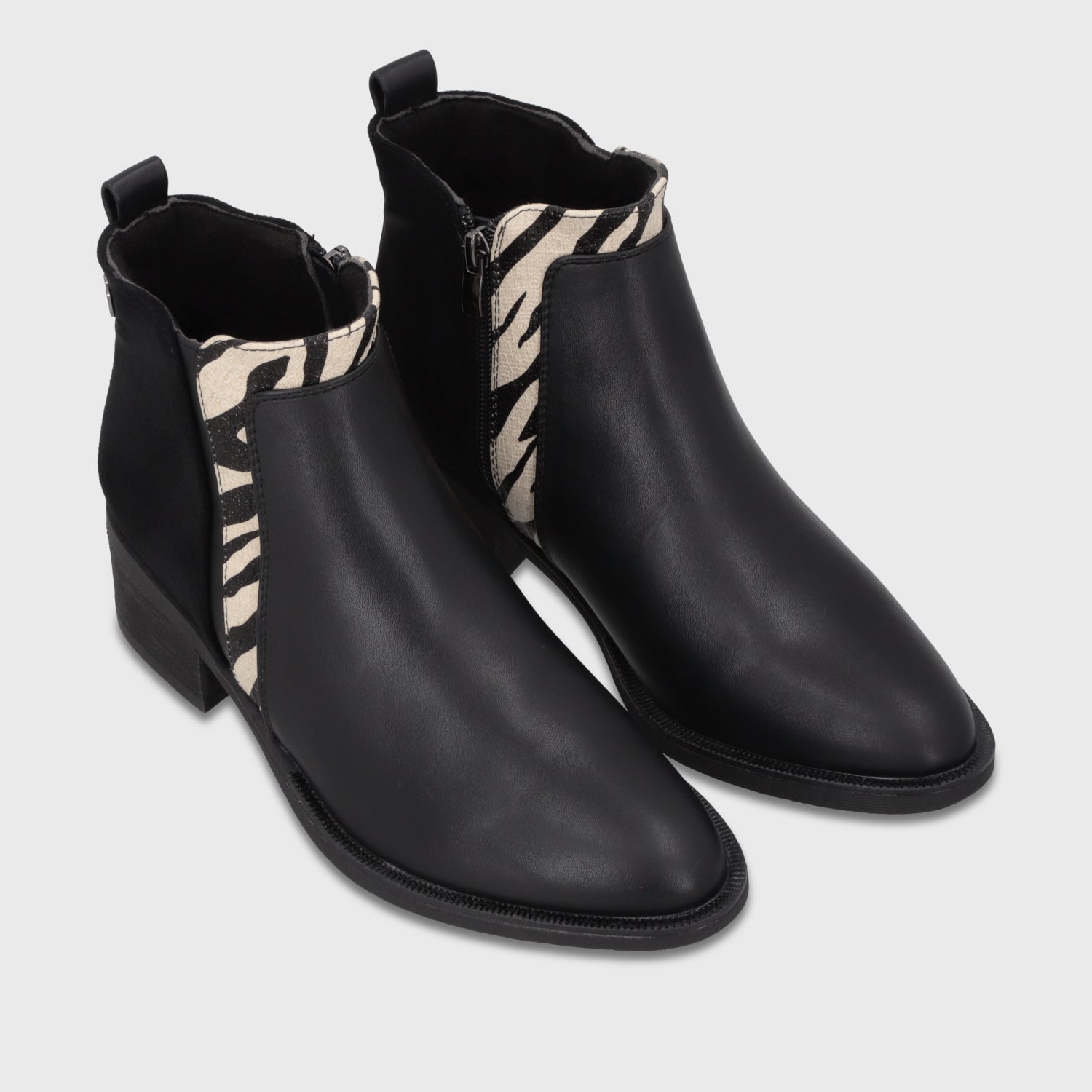 Botin Taco Negro Mujer 4310439 - Gotta Chile
