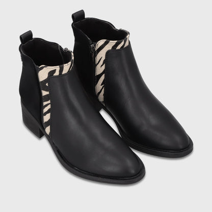 Botin Taco Negro Mujer 4310439 - Gotta Chile