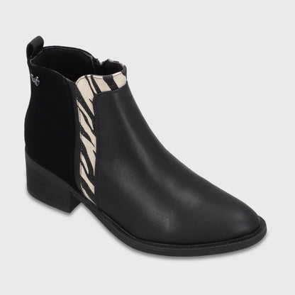 Botin Taco Negro Mujer 4310439 - Gotta Chile
