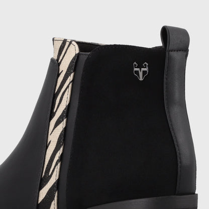 Botin Taco Negro Mujer 4310439 - Gotta Chile