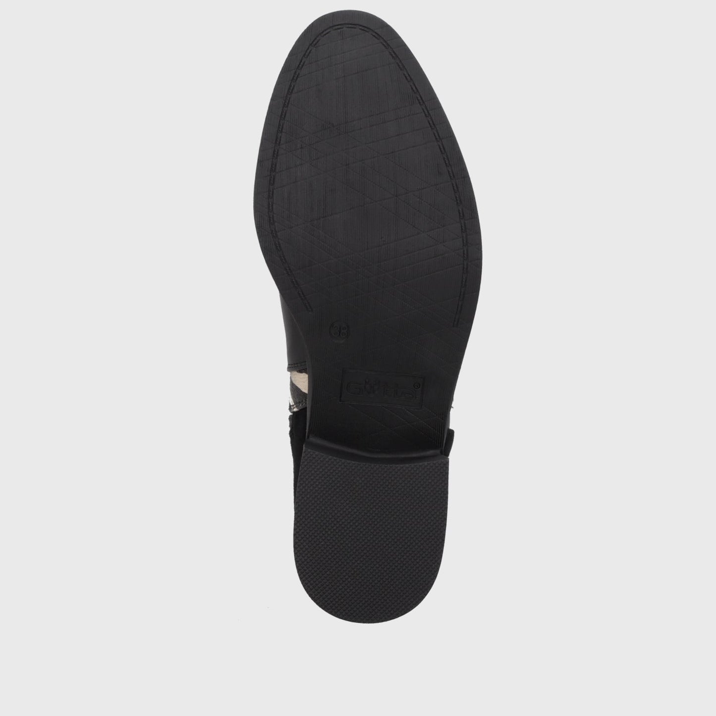 Botin Taco Negro Mujer 4310439 - Gotta Chile