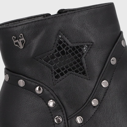 Botin Taco Negro Mujer 4575245 - Gotta Chile