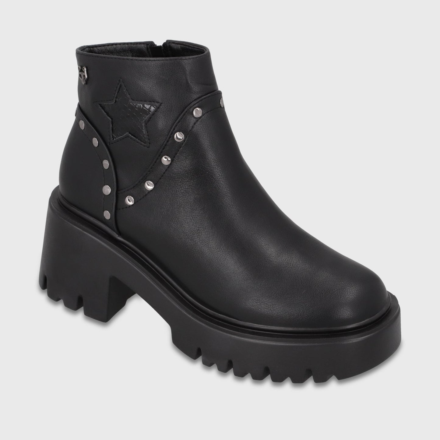 Botin Taco Negro Mujer 4575245 - Gotta Chile