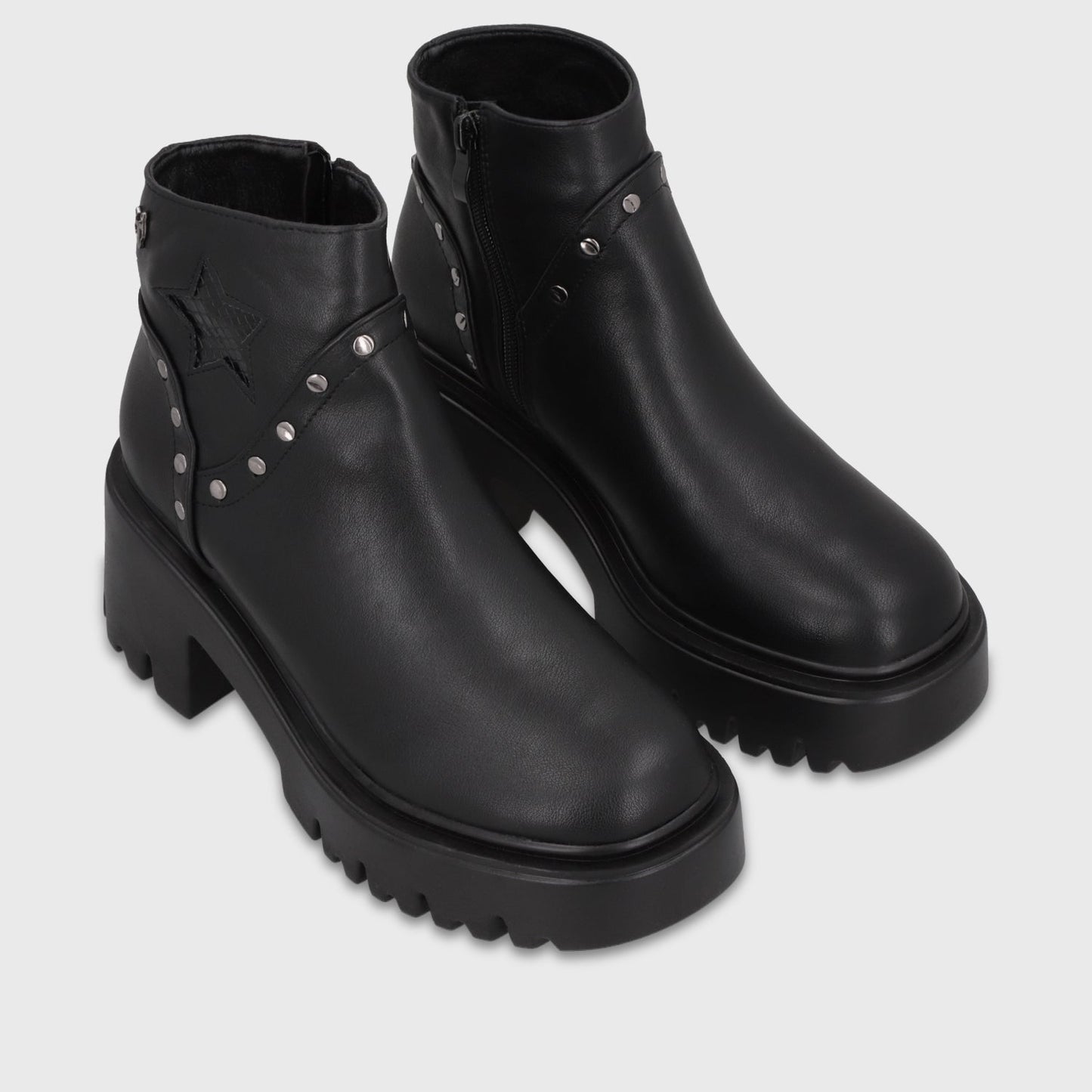 Botin Taco Negro Mujer 4575245 - Gotta Chile