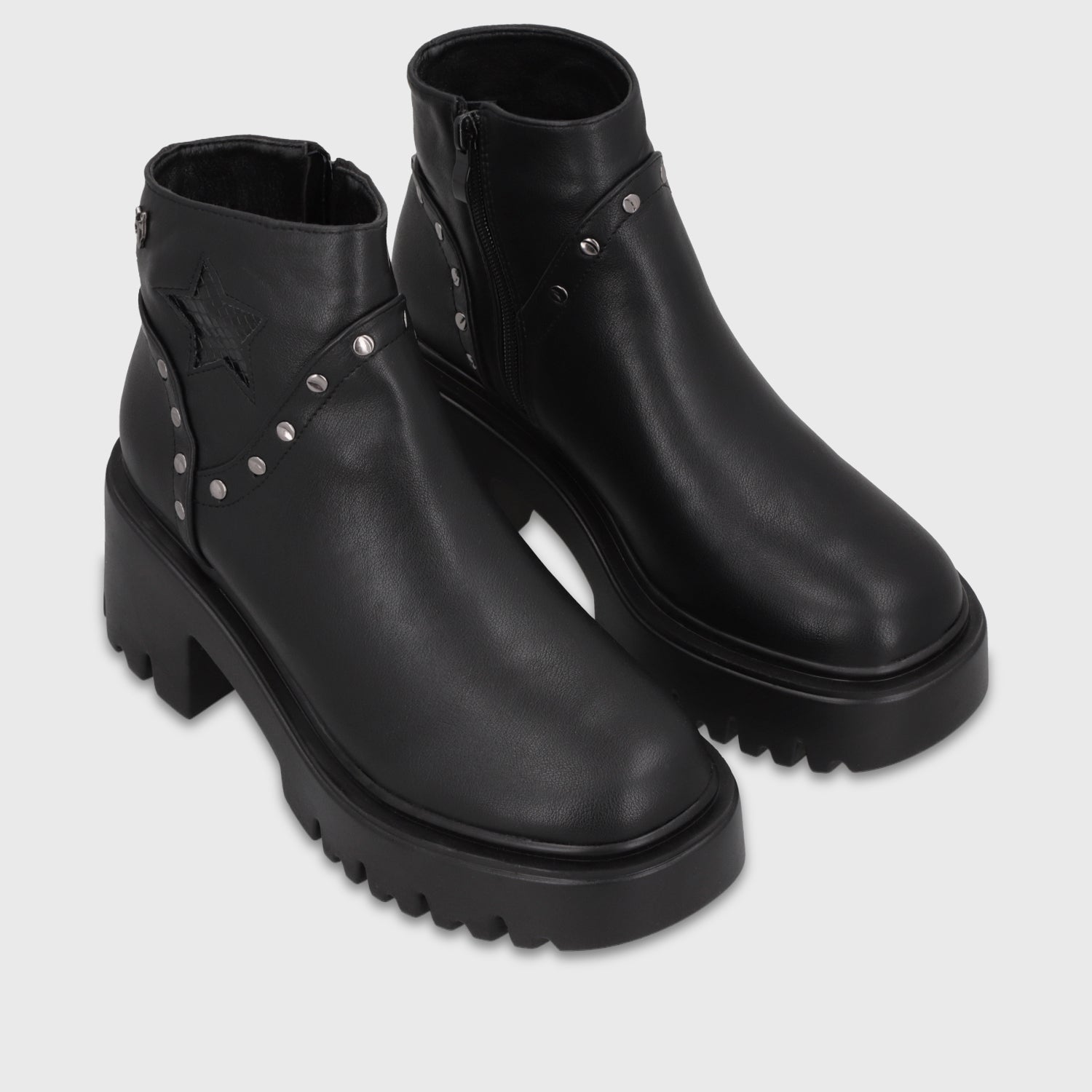 Botin Taco Negro Mujer 4575245 - Gotta Chile