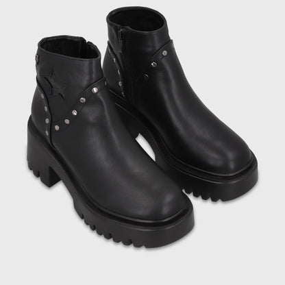 Botin Taco Negro Mujer 4575245 - Gotta Chile