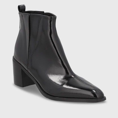 Botin Taco Negro Mujer 55300 - Gotta Chile