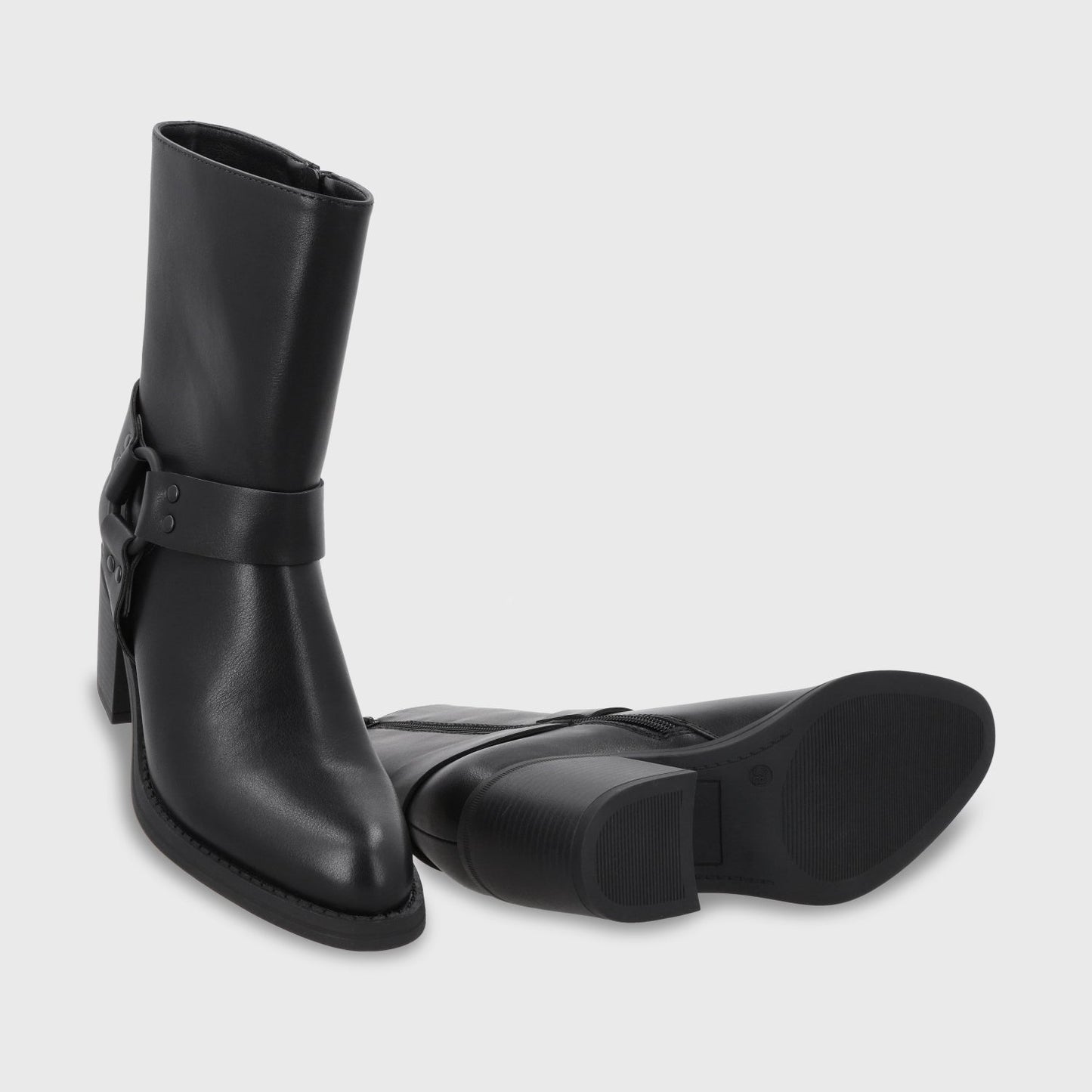 Botin Taco Negro Mujer 56030 - Gotta Chile